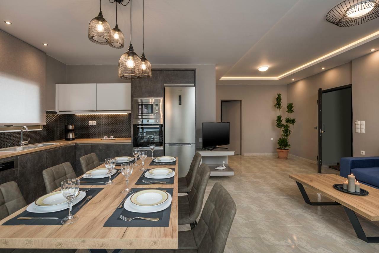 Mirma Luxury Apartment Chrissi Akti Chania Exterior foto